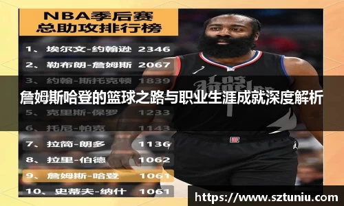 詹姆斯哈登的篮球之路与职业生涯成就深度解析